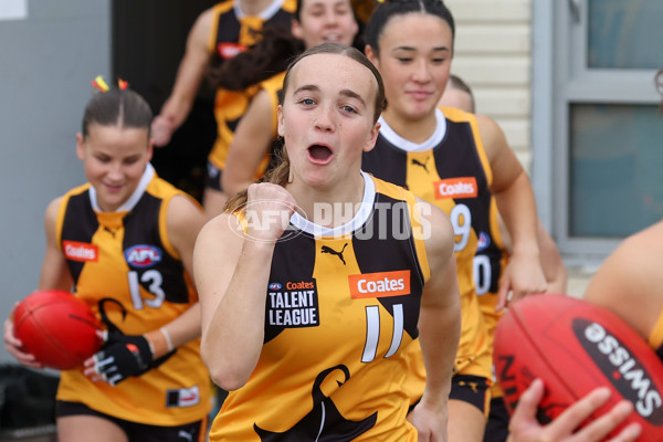 Coates League Girls 2025 Preliminary Final - Dandenong Stingrays v Oakleigh Chargers - A-62319032