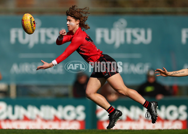 AFLW 2025 Round 04 - Essendon v Geelong - A-62328871