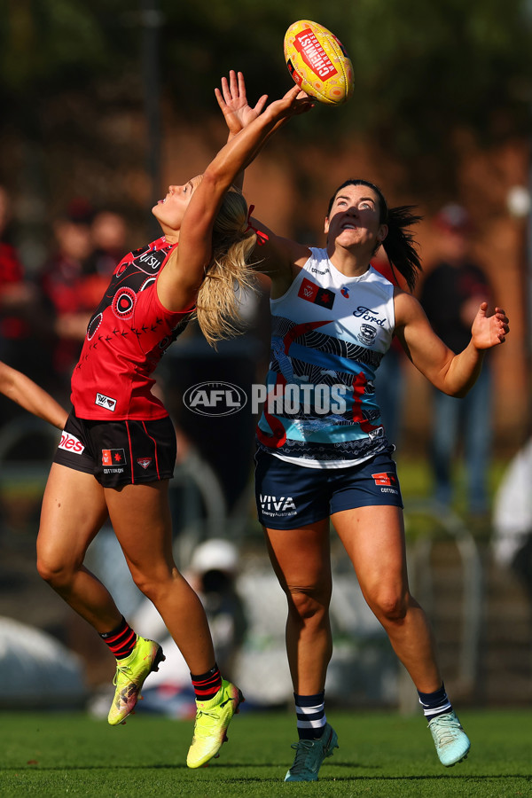 AFLW 2025 Round 04 - Essendon v Geelong - A-62331863