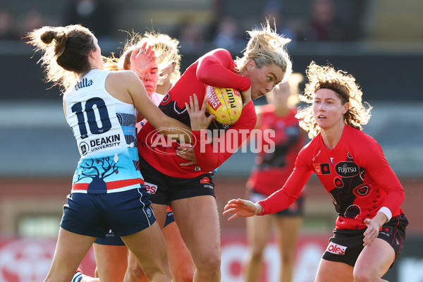 AFLW 2025 Round 04 - Essendon v Geelong - A-62348173