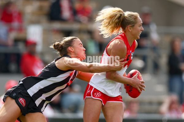 AFLW 2025 Round 05 - Collingwood v Sydney - A-62729723