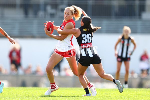 AFLW 2025 Round 05 - Collingwood v Sydney - A-62730857