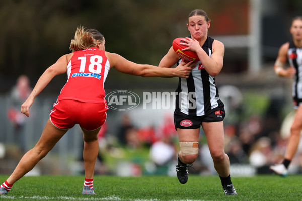 AFLW 2025 Round 05 - Collingwood v Sydney - A-62755908