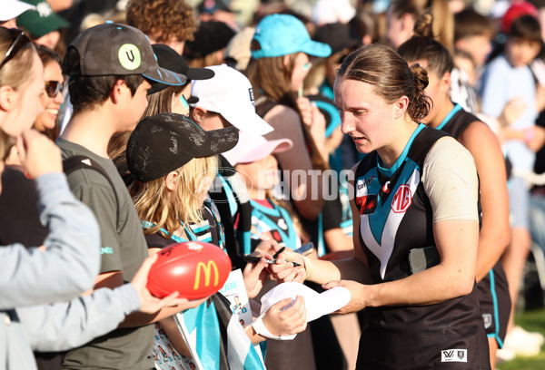 AFLW 2025 Round 05 - Port Adelaide v Melbourne - A-62761499