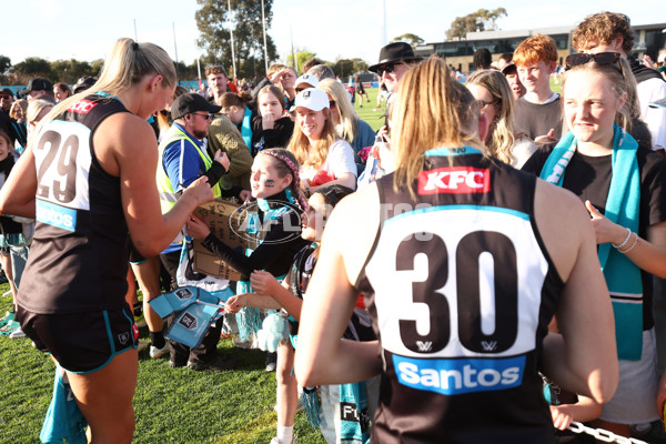 AFLW 2025 Round 05 - Port Adelaide v Melbourne - A-62764500