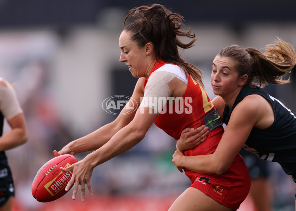 AFLW 2025 Round 05 - Carlton v Gold Coast - A-62764503
