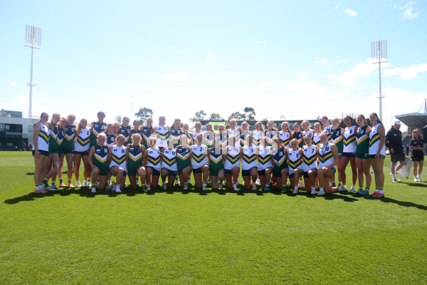 AFL National Futures Girls 2025 - Team Vescio v Team Conti - A-62806809