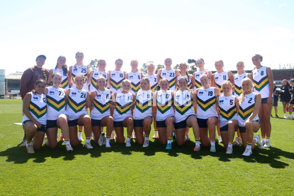 AFL National Futures Girls 2025 - Team Vescio v Team Conti - A-62808267
