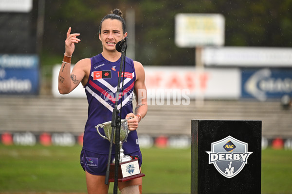 AFLW 2025 Round 05 - Fremantle v West Coast - A-62832670
