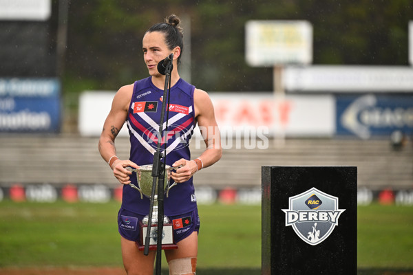 AFLW 2025 Round 05 - Fremantle v West Coast - A-62832690