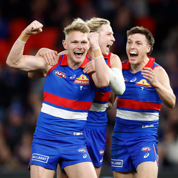 AFL 2024 Round 21 - Footscray v Melbourne