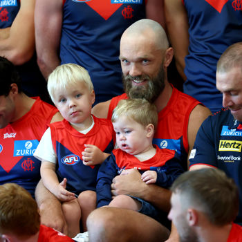 AFL 2025 Media - Melbourne Team Photo Day