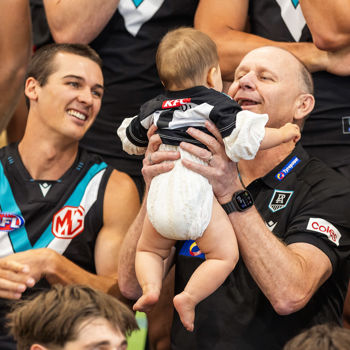 AFL 2025 Media - Port Adelaide Team Photo Day