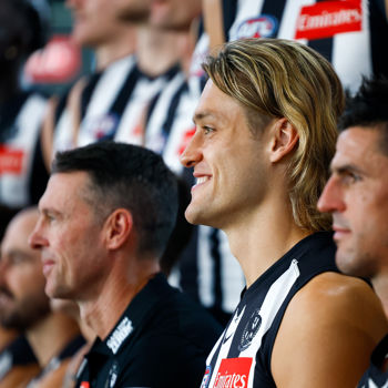 AFL 2025 Media - Collingwood Team Photo Day