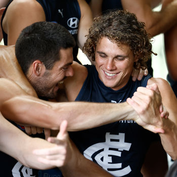 AFL 2025 Media - Carlton Team Photo Day