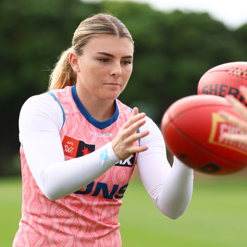 AFLW 2025 Training - Gold Coast 020625